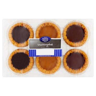 Bakkers Weelde Vruchtengebak 6 Stuks 300 g