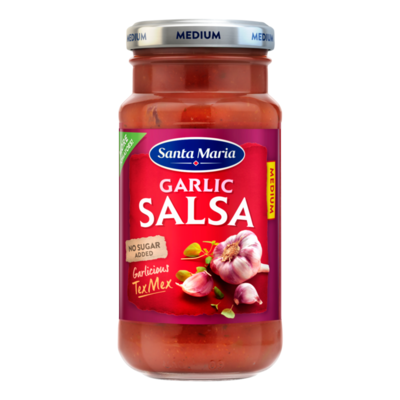 Santa Maria Garlic Salsa Medium