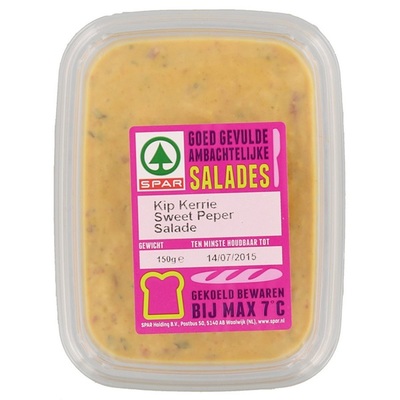 Huismerk Salade Kip Kerrie Sweet Pepper