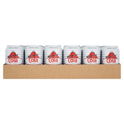 Highway cola light suikervrij 24x33 cl.