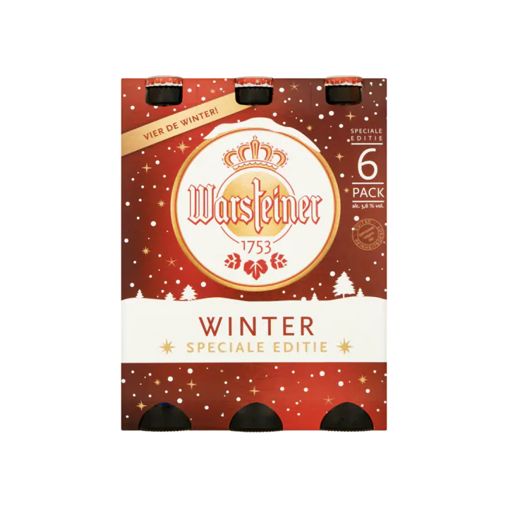 Warsteiner Winter Speciale Editie Flessen
