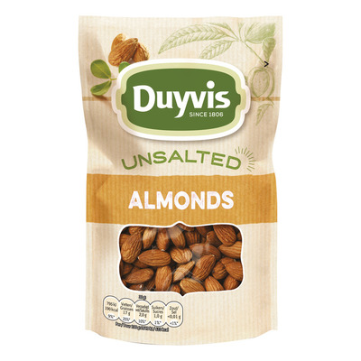 Duyvis Unsalted almonds