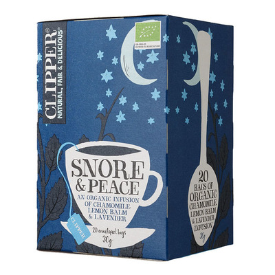Clipper Snore & peace tea 1-kops