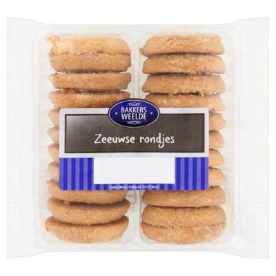 Bakkers Weelde Zeeuwse Rondjes 250 g