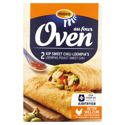 Mora Oven kip sweet chili loempia's