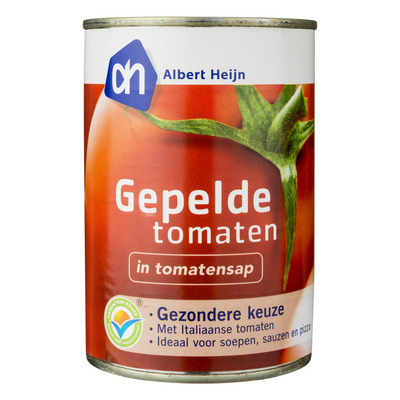 Huismerk Gepelde tomaten