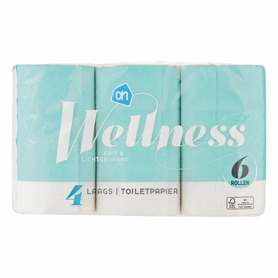 AH Wellness toiletpapier 4-laags