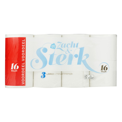 Huismerk Zacht & sterk toiletpapier 3-laags