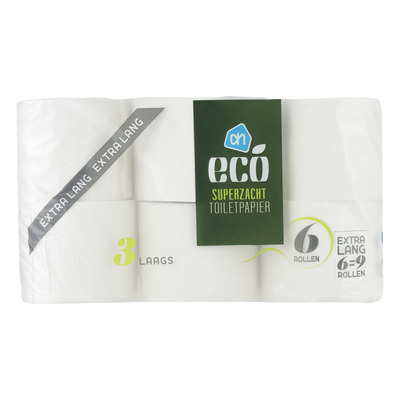 Huismerk Ecologisch toiletpap 3-laags extra lang