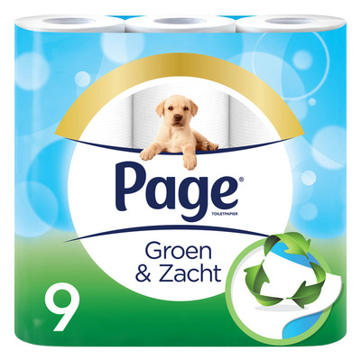 Page Groen & zacht toiletpapier 3-laags