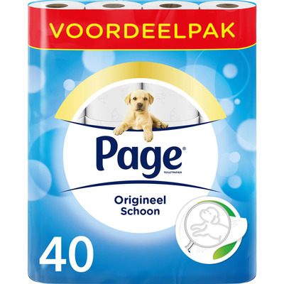 Page Origineel schoon toiletpapier