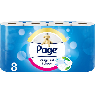 Page Origineel schoon toiletpapier