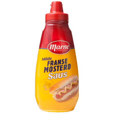 Marne Franse milde mosterdsaus
