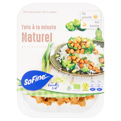 SoFine Tofu à la Minute Naturel 180 g