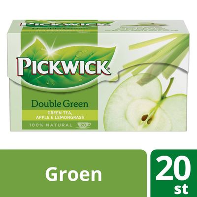 Pickwick Double Green Appel & Citroengras (groene Thee)
