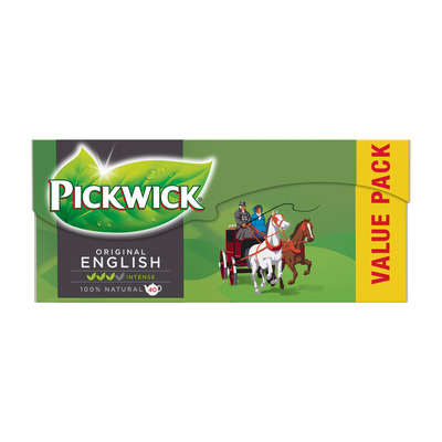 Pickwick English tea zwarte thee meerkops