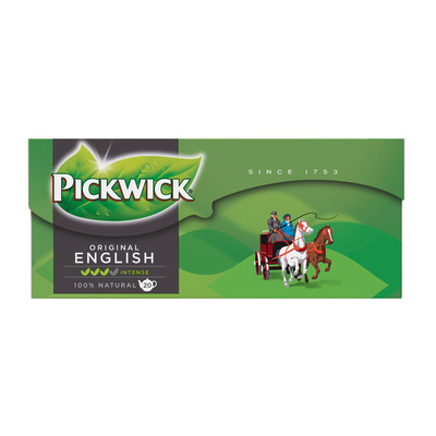 Pickwick English tea zwarte thee meerkops