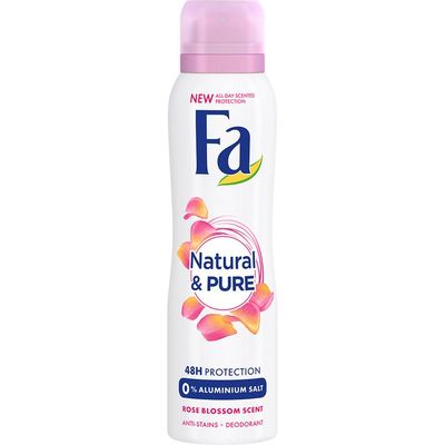 Fa Deospray naturel & pure light rose