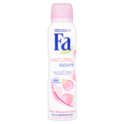 Fa Deospray natural & pure rose