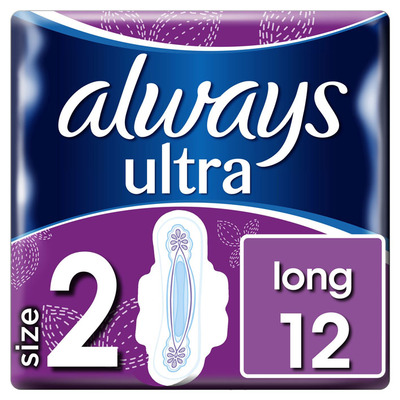 Always Ultra long (maat 2) maandverbanden