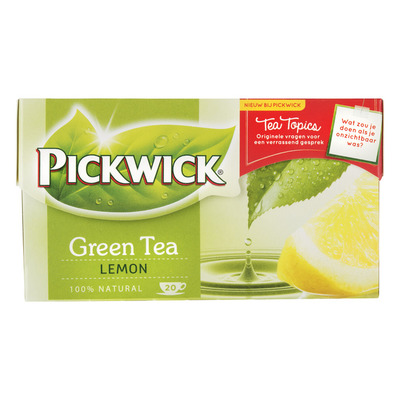 Pickwick Green tea lemon