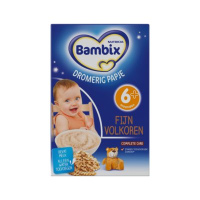 Bambix Dromerig Papje Fijn Volkoren 6+ Maanden
