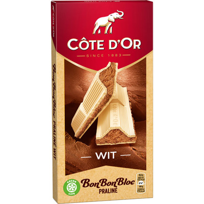 Côte d'Or Bonbonbloc praline wit