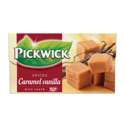 Pickwick Spices caramelised vanilla zwarte thee