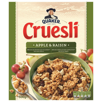 Quaker Cruesli appel-rozijn