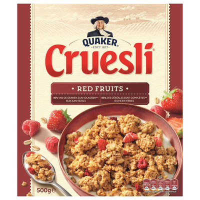 Quaker Cruesli rode vruchten