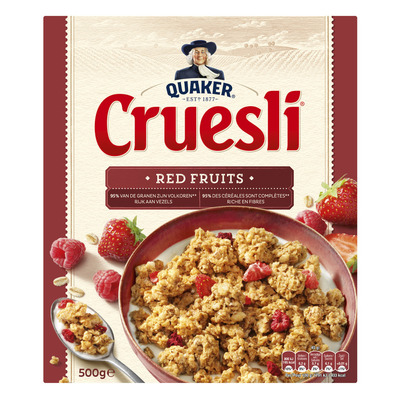 Quaker Cruesli rode vruchten