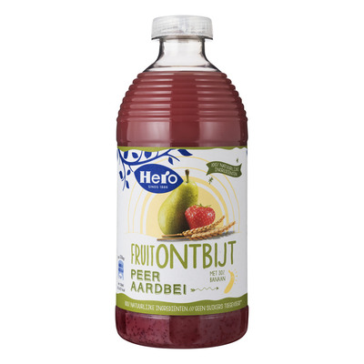 Hero Fruitontbijt peer-aardbei