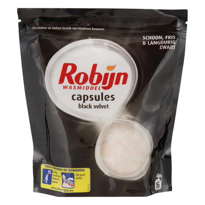 Robijn Wasmiddel capsules black velvet