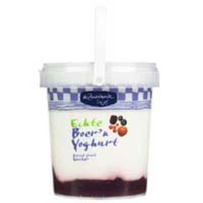 Zuivelhoeve Boer'n yoghurt bosvruchten