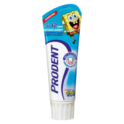 Prodent Tandpasta 5-12 jr Spongebob/Megamindy