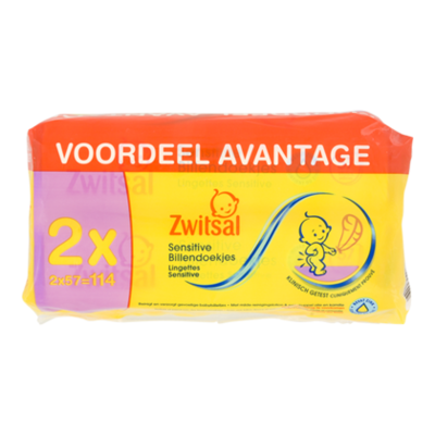 Zwitsal Billendoekjes Sensitive Baby