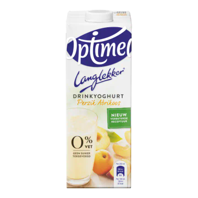 Optimel Langlekker Drinkyoghurt Perzik Abrikoos