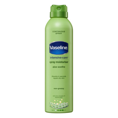 Vaseline Bodylotion spray aloe soothe