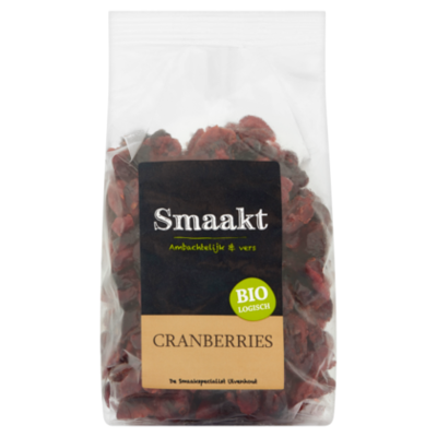 Smaakt Cranberries bio