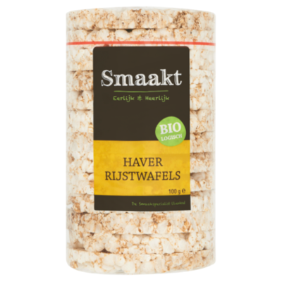 Smaakt Rijstwafels met haver