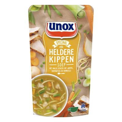 Unox Soep in zak Hollandse kippensoep