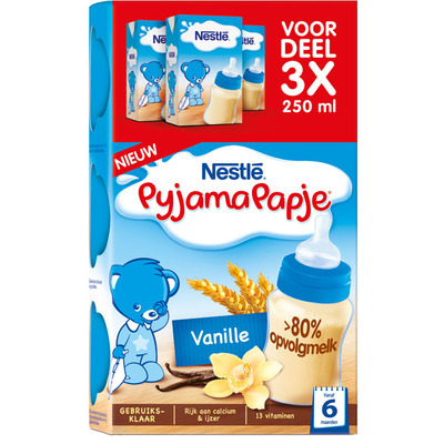 Nestlé Pyjamapapje vanille voordeel
