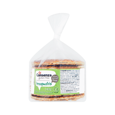 Consenza Glutenvrije Stroopwafels 8 Stuks