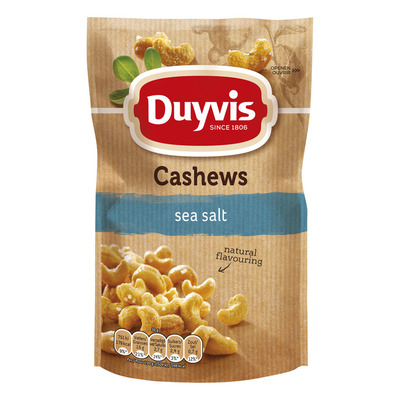 Duyvis Puur natuur cashews zeezout