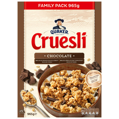 Quaker Cruesli chocolade