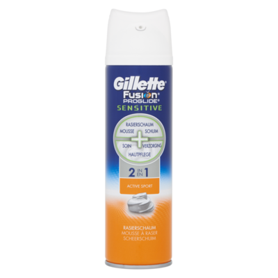 Gillette Fusion Proglide Sensitive 2 in 1 Scheerschuim