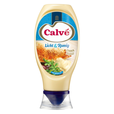 Calve Mayonaise Licht & Romig Squeeze
