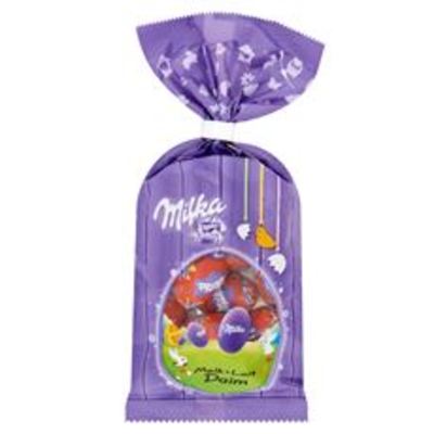 Milka Paaseitjes daim melk chocolade 100 gram
