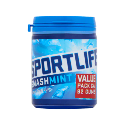 Sportlife Smashmint Suikervrij Kauwgom Pot