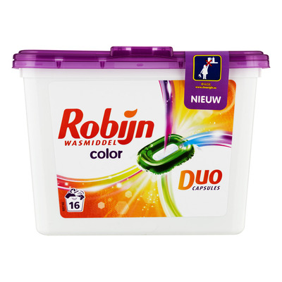 Robijn Wasmiddel duo capsules color